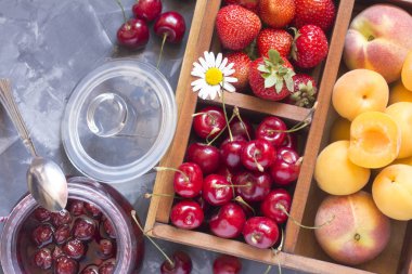 Meyveler ve meyve mezarda