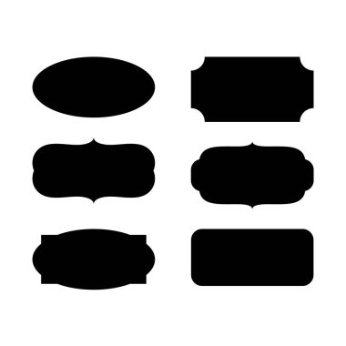 Siyah Tebeşir Tahtası Kavanoz Etiketleri Seti