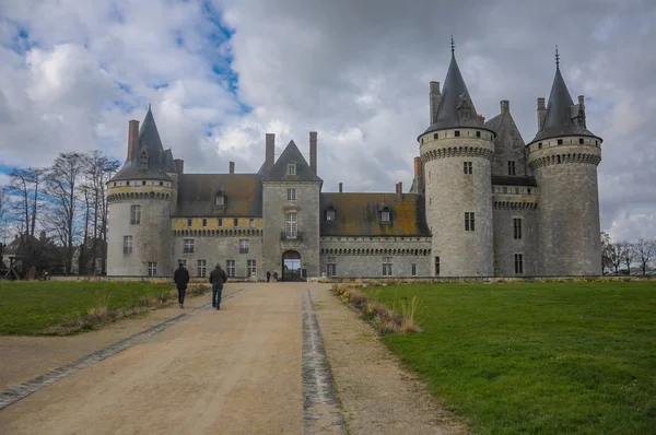 Schönes Schloss Der Normandie — Stockfoto