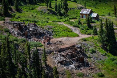 Alp döngü Colorado boyunca mayın Harabeleri