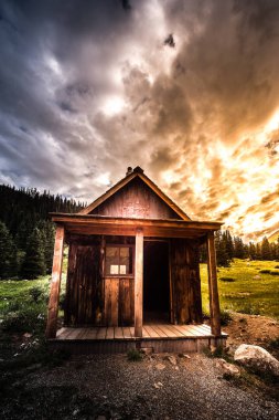 Animas çatal hayalet kasaba Silverton Colorado yakınındaki alp döngü