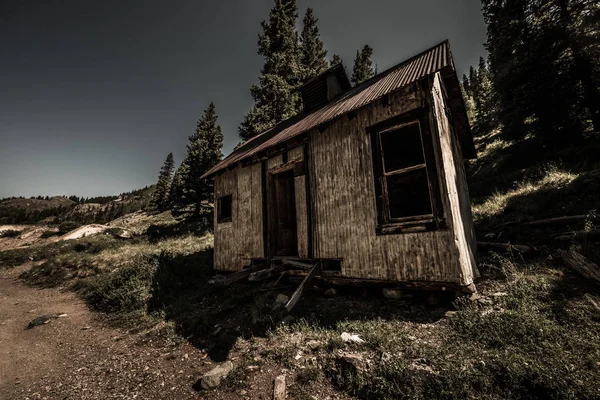 Vecchio Edificio Vicino Passo Ingegnere Colorado — Foto Stock