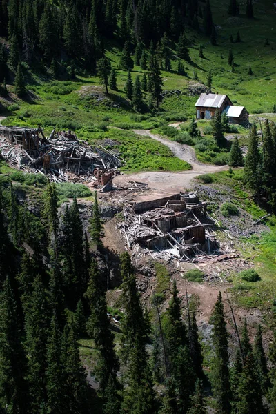 Mine Ruins Alpine Loop Colorado — Stock Photo, Image