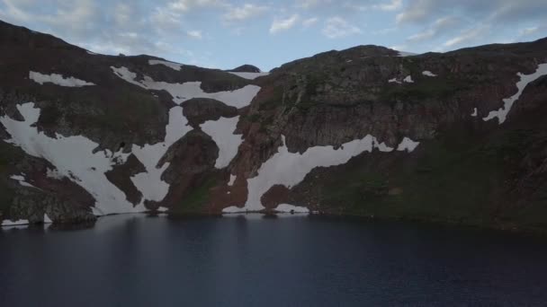 Lake Como Colorado Poughkeepsie Pass San Juan Mountains Engineer Pass — Vídeo de Stock