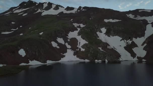 Lake Como Colorado Poughkeepsie Pass San Juan Mountains Engineer Pass — Vídeo de Stock