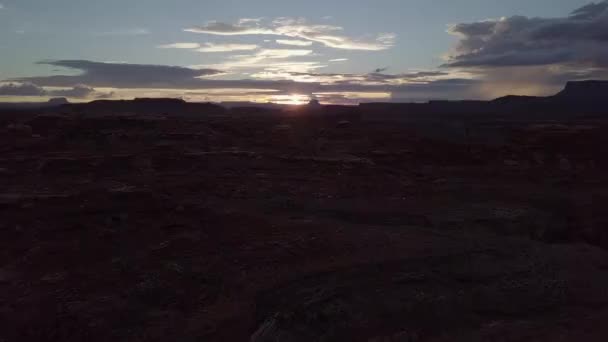 Колорадо Поблизу Петлю Заходу Сходу Голки Району Каньонлендс Юта Сша — стокове відео
