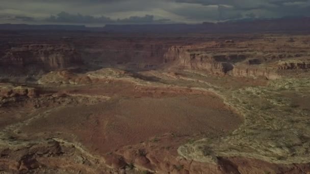 Jehly Okres Colorado River Poblíž Smyčky Západ Východ Jehly Okres — Stock video