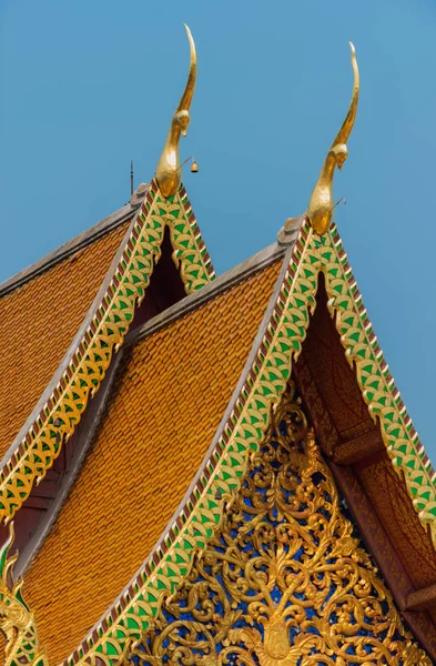 Decorativo Chofa Wat Phra Que Doi Suthem Tailandia —  Fotos de Stock