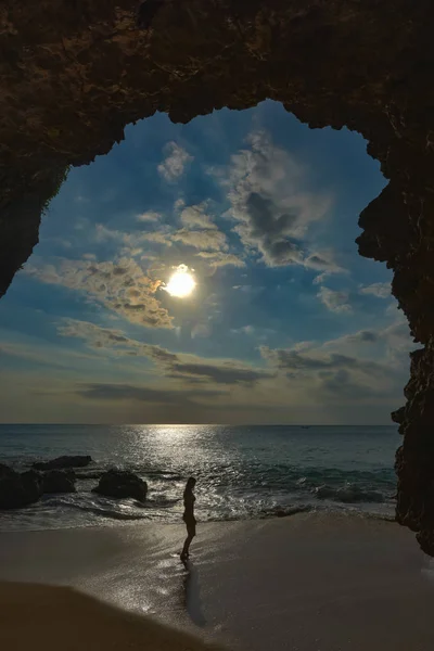 Turismo en Bali Pantai Tegal Wangi, Bali Ungasan —  Fotos de Stock