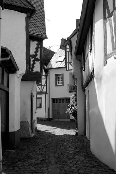 Vecchia strada storica in Ediger Germania — Foto Stock