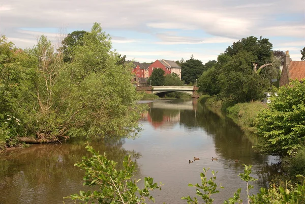 Puente de hierro sobre el río Tyne, Haddington —  Fotos de Stock