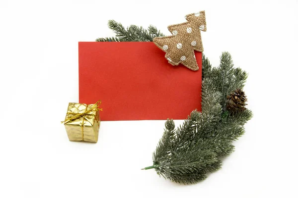 Красная Бумага Фоне Рождества — стоковое фото