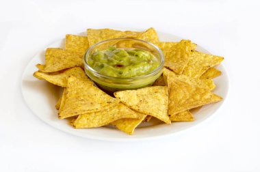 Cips tex mex guacamole sos ile