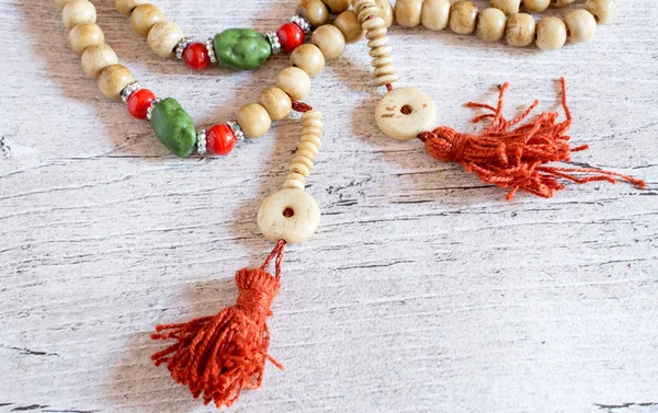 Tibetan Buddhist Rosary Called Mala Japamala Stock Image