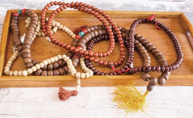 Tibet Budist tespihi, mala ya da japamala deniyor.