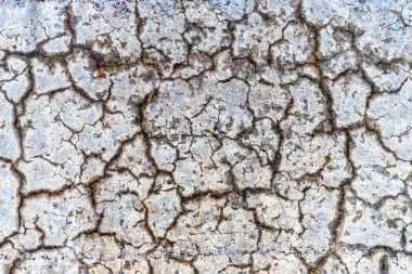 Beton yapıda çatlaklar. Arka plan. Metniniz için yerleştirin.