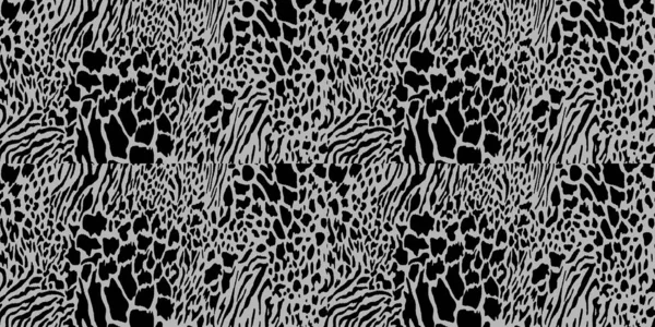 Fashionable animal Seamless Pattern. Stylized Spotted animal Skin Background for Fashion, Print, Wallpaper, Fabric. illustration