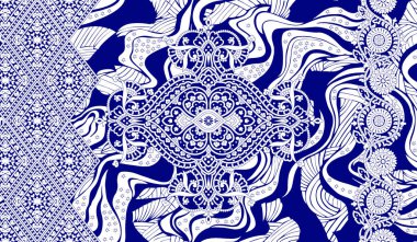 İnanılmaz kumaş arkaplanı, yarım ton çiçek buketi, çiçek illüstrasyonu, botanik kompozisyonu tebrik kartı, tekstil ve dijital baskı için soyut arkaplan