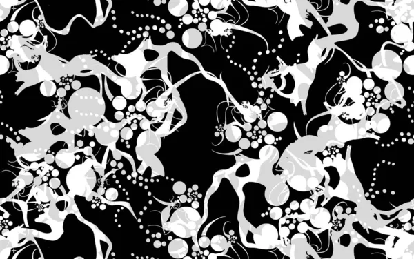 Seamless Mão Desenhada Abstrato Aquarela Leopardo Chita Pele Vetor Padrão — Fotografia de Stock