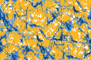 Batik stili, pürüzsüz desen. El çizimi. Japon kökenli mürekkep desenli. Modern batik duvar kağıdı fayansları. Sonu gelmeyen suluboya fon.