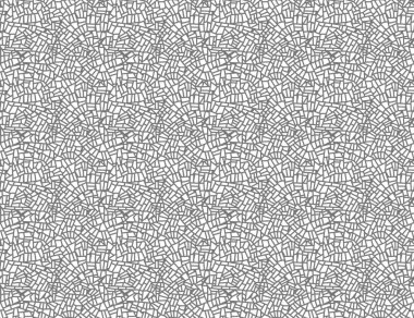 Üçgenleri ve soyut şekilleri olan küçük geometrik soyut mozaik desen. Soyut geometri retro motifleri fayans arkaplanı.