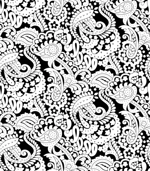 Barevný Vzor Paisley Pro Textil Obal Balicí Papír Web Etnické — Stock fotografie