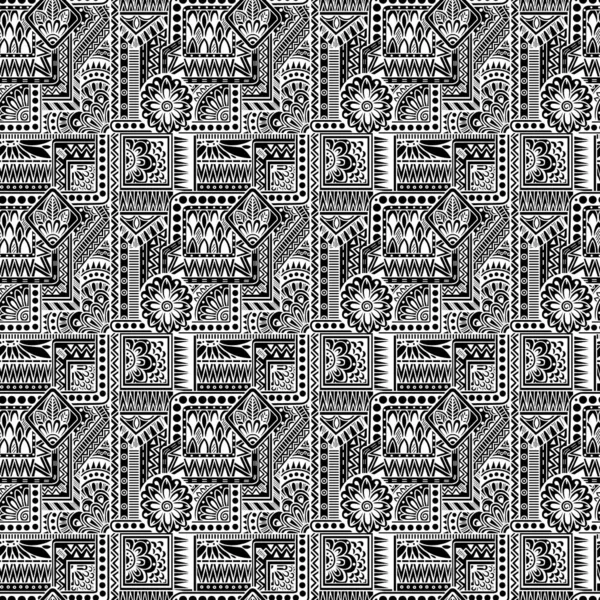 Декоративный Бесшовный Рисунок Дамаска Винтажный Красочный Светящийся Фон Античное Барочное — стоковое фото