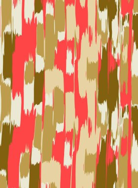 Özgün renklerde doku arka planında soyut, dikişsiz çizgili geometrik desen. Sonu gelmeyen desen seramik fayans, duvar kağıdı, muşamba, tekstil, web sayfası arka planı için kullanılabilir.