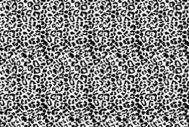Şık ve minimal kusursuz desenli el yazısıyla renklendirilmiş ve hayvan leoparı desenli fırça. Moda el çizimi. Moda, kumaş, duvar kağıdı, ambalaj ve tüm baskılar için modern tarz soyut tasarım