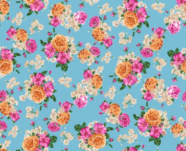 Çiçeksiz desen, doku etkisi. Hint süsü. Vektör dekoratif çiçekler ve Paisley. Etnik tarzda. Tasarım. Modern, moda.