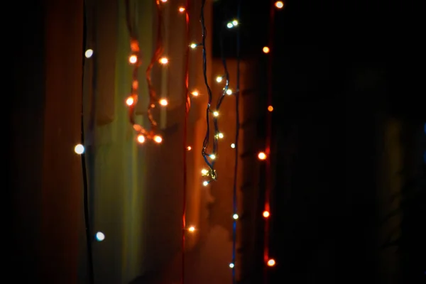 火钳爆裂 Diwali节和新年庆祝活动后的美丽效果 — 图库照片