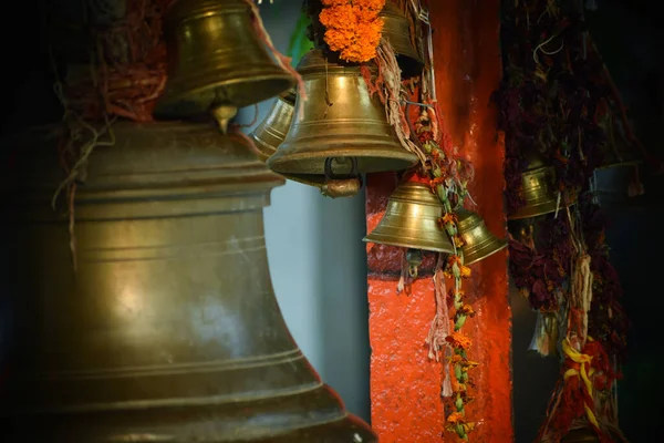 Aesthetic Interior Exterior Fengshui Brass Bell — Stock Photo, Image