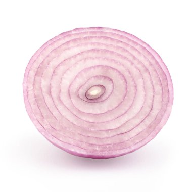 Kırmızı Soğan Yarım Cutout