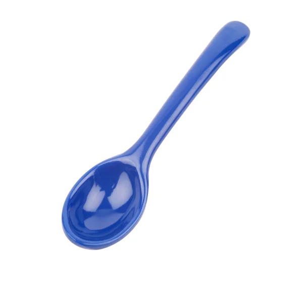 Mavi Plastik Kaşık Cutout
