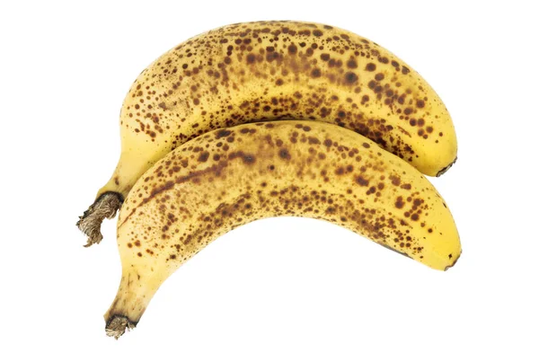 2つの熟したバナナの切り抜き — ストック写真