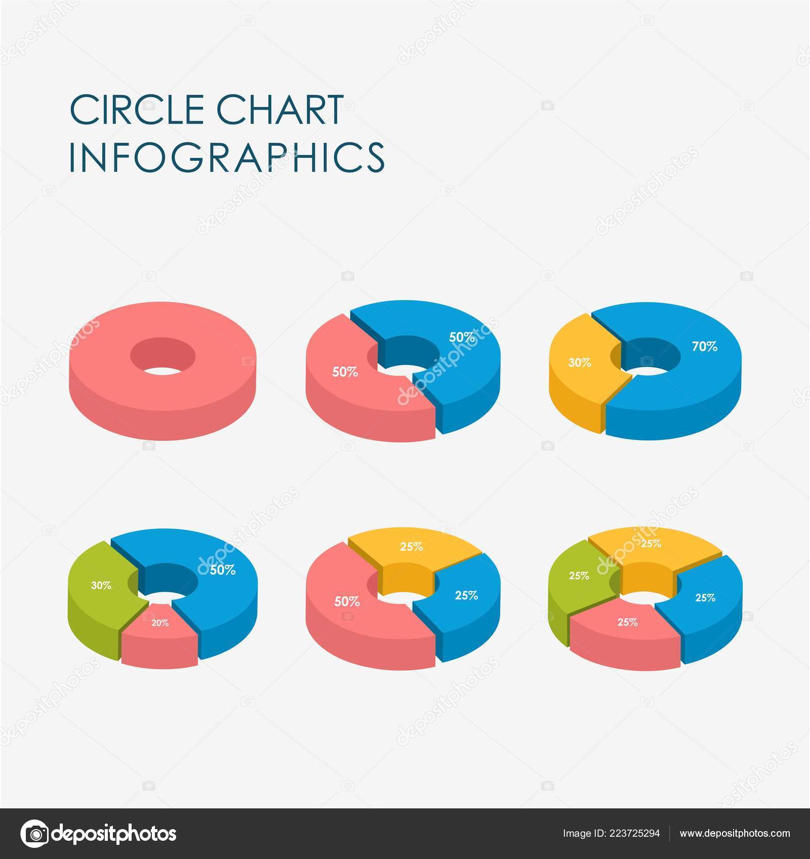 Flat Design Color Chart