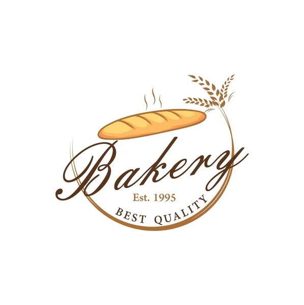 Bakery Dessert Logo Sign Template Emblem Flat Vector Design Stock ...