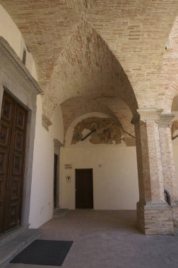 Gubbio şehir Castle