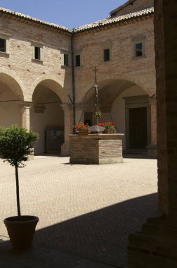 Gubbio şehir Castle