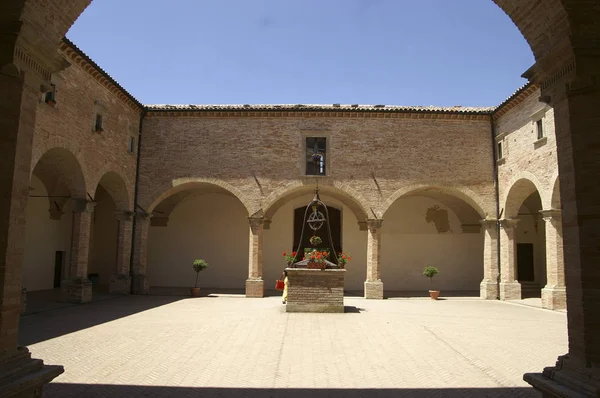 Gubbio Şehir Castle — Stok fotoğraf