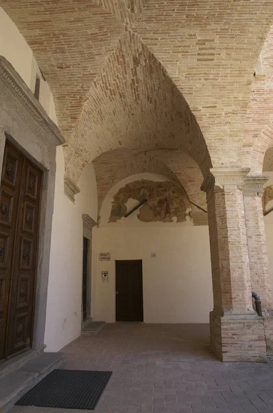 Gubbio Staden Castle — Stockfoto