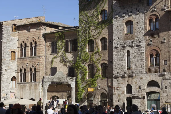 Gimignano 市のルポルタージュ — ストック写真