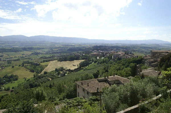 Vislumbres Férias Itália Todi — Fotografia de Stock