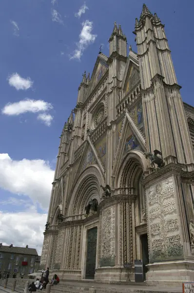 Piękne Zabytkowe Miasta Orvieto — Zdjęcie stockowe