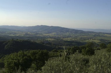 Anıtlar ve Umbria, açık havada Giano