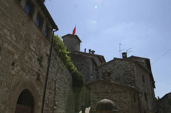 Gubbio Citta Castello — Foto Stock