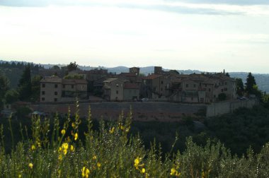 Giano Dell'Umbria sokaklarında yürüyüş