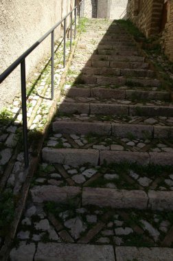 Giano Dell'Umbria sokaklarında yürüyüş