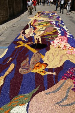 Duvarların arasında ve Spello Foligno Montefalco yaklaşıyor