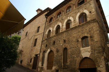 Gubbio şehir Castle
